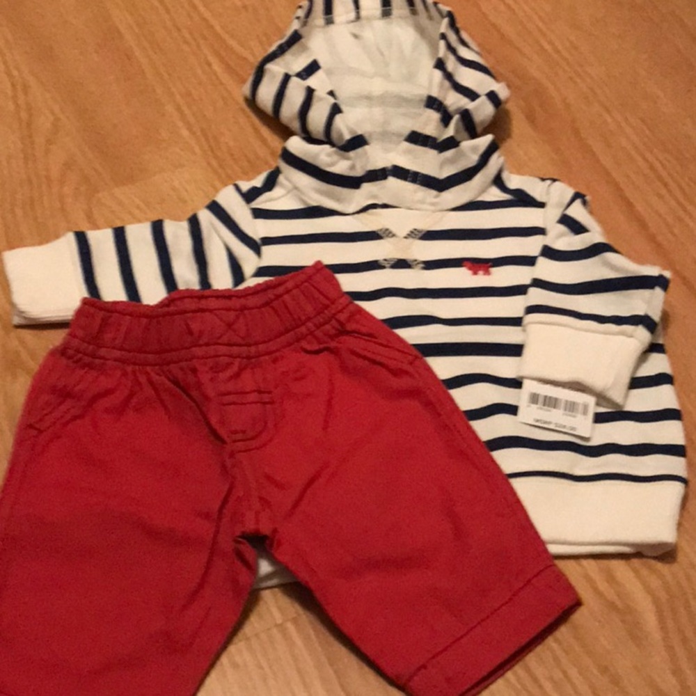 Hooded cotton set